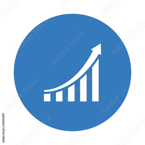 Chart, growth icon.