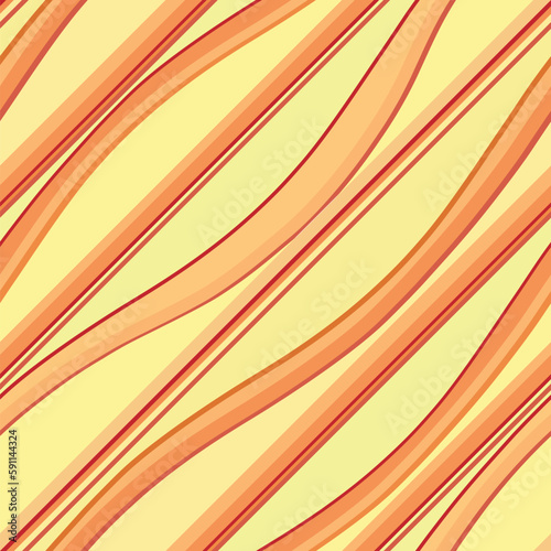 Colored oblique lines vector background. Abstract seamless pattern.