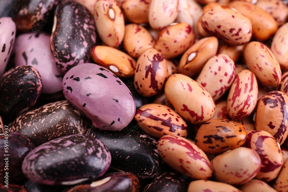 Different kinds of beans as background, closeup Different kinds of beans as background, closeup