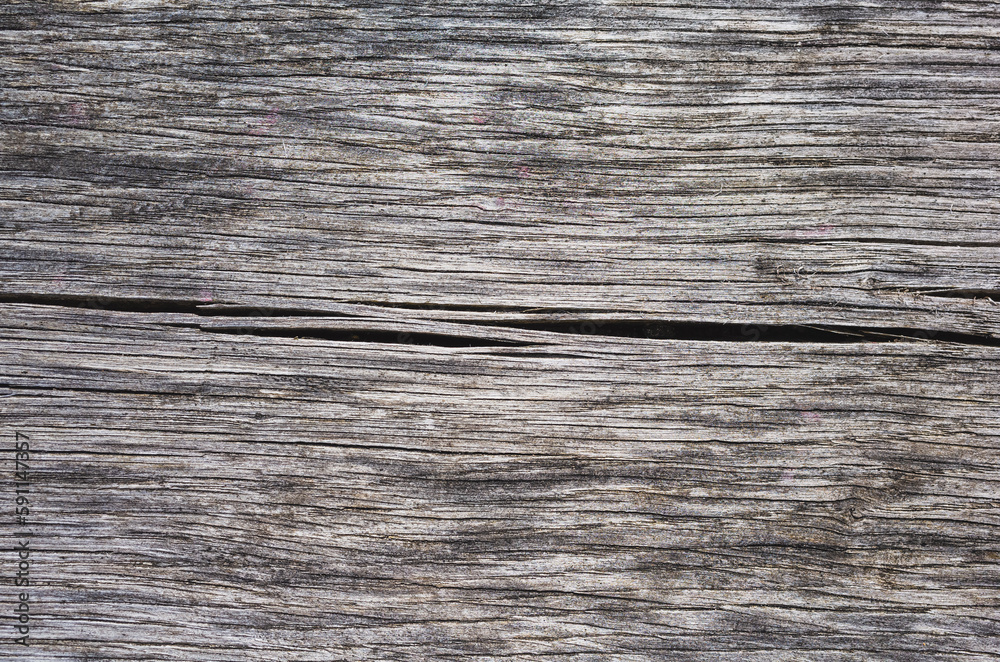 Fototapeta premium Texture of a weathered wood surface as background