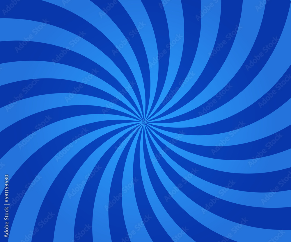 Fundo espiral azul - obrazy, fototapety, plakaty 
