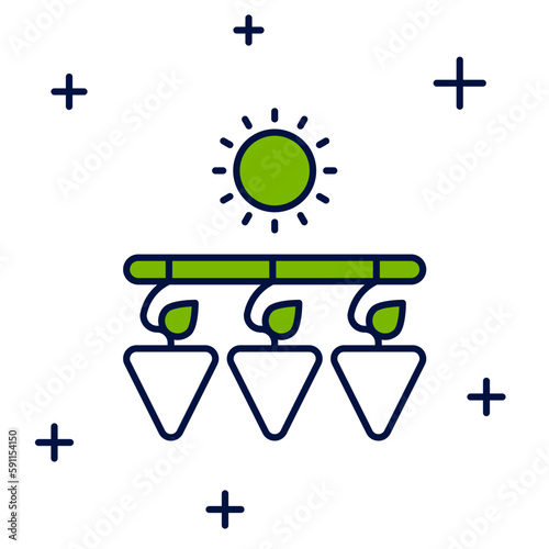 Filled outline Drying grapes icon isolated on white background. Dried grapes. Vector