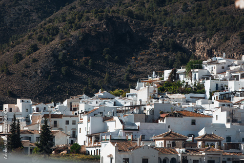 Frigiliana small city at the mountains of Malaga Spain © Moose