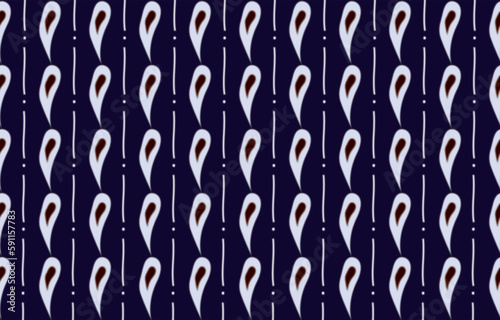 Fabric pattern in mid century