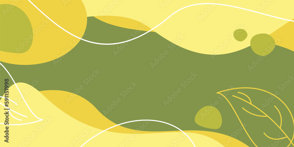 earth day background green color abstract shapes, waves and leaves pattern with free space for text. Template for banners, posters, social media earth day background green color abstract shapes, waves and leaves pattern with free space for text. Template for banners, posters, social media