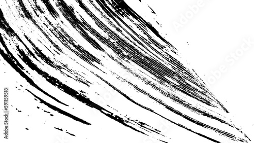 Vector  sroke texture. Distressed uneven grunge background. Abstract distressed vector illustration. Overlay over any design to create interesting effect and depth. Black isolated on white. EPS10