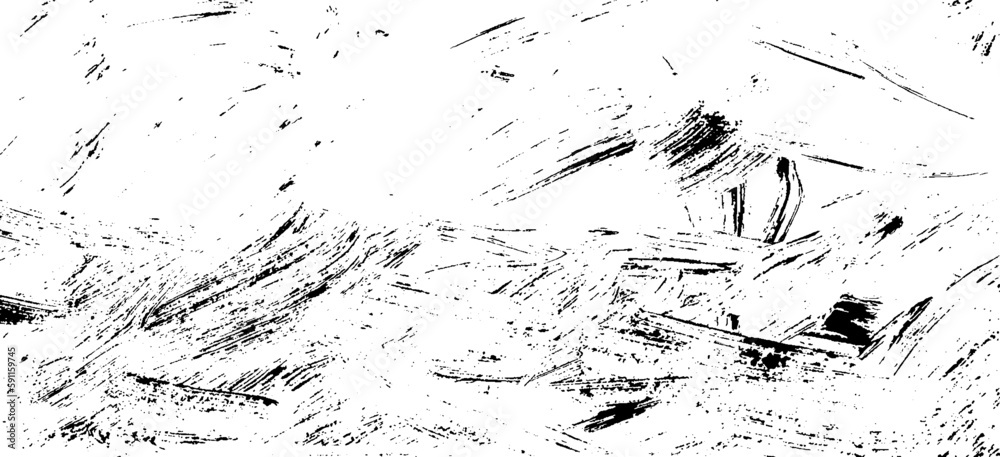 Scratched Grunge Urban Background Texture Vector. Dust Overlay Distress Grainy Grungy Effect. Distressed Backdrop Vector Illustration. Isolated Black on White Background. EPS 10.