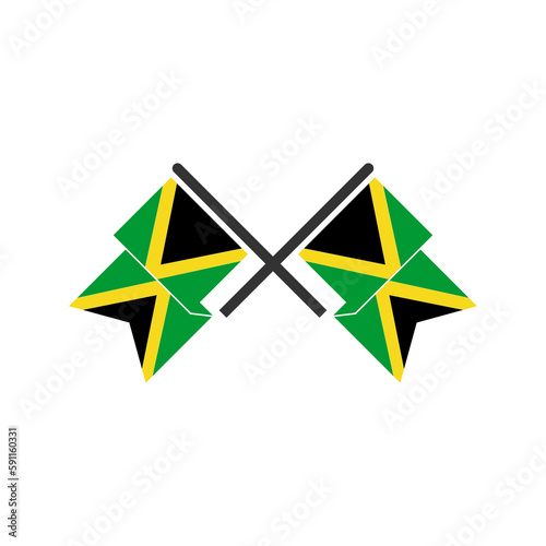 Free Download Jamaica flags icon set, Jamaica independence day icon set vector sign symbol - GFXLoad