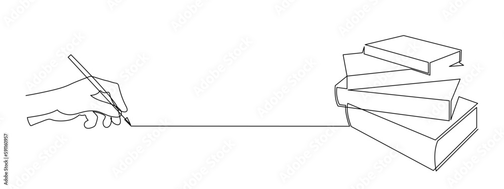 Hand writes book one line art,hand drawn notes in workbook,lesson