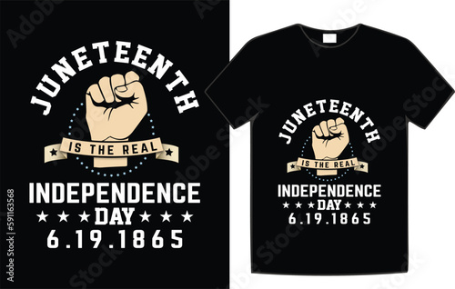 Wallpaper Mural Juneteenth holiday t-shirt design Torontodigital.ca
