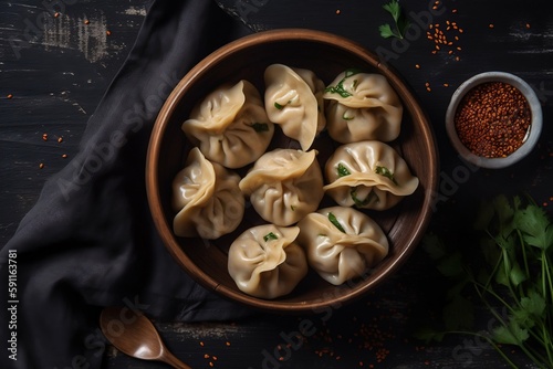 Oriental Style Dumplings  photo