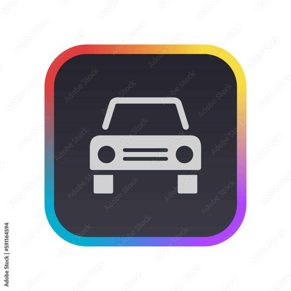 Taxi - Pictogram (icon) 