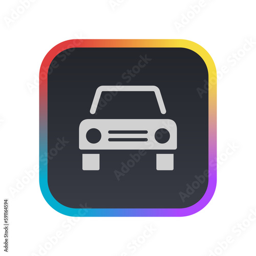 Taxi - Pictogram (icon) 