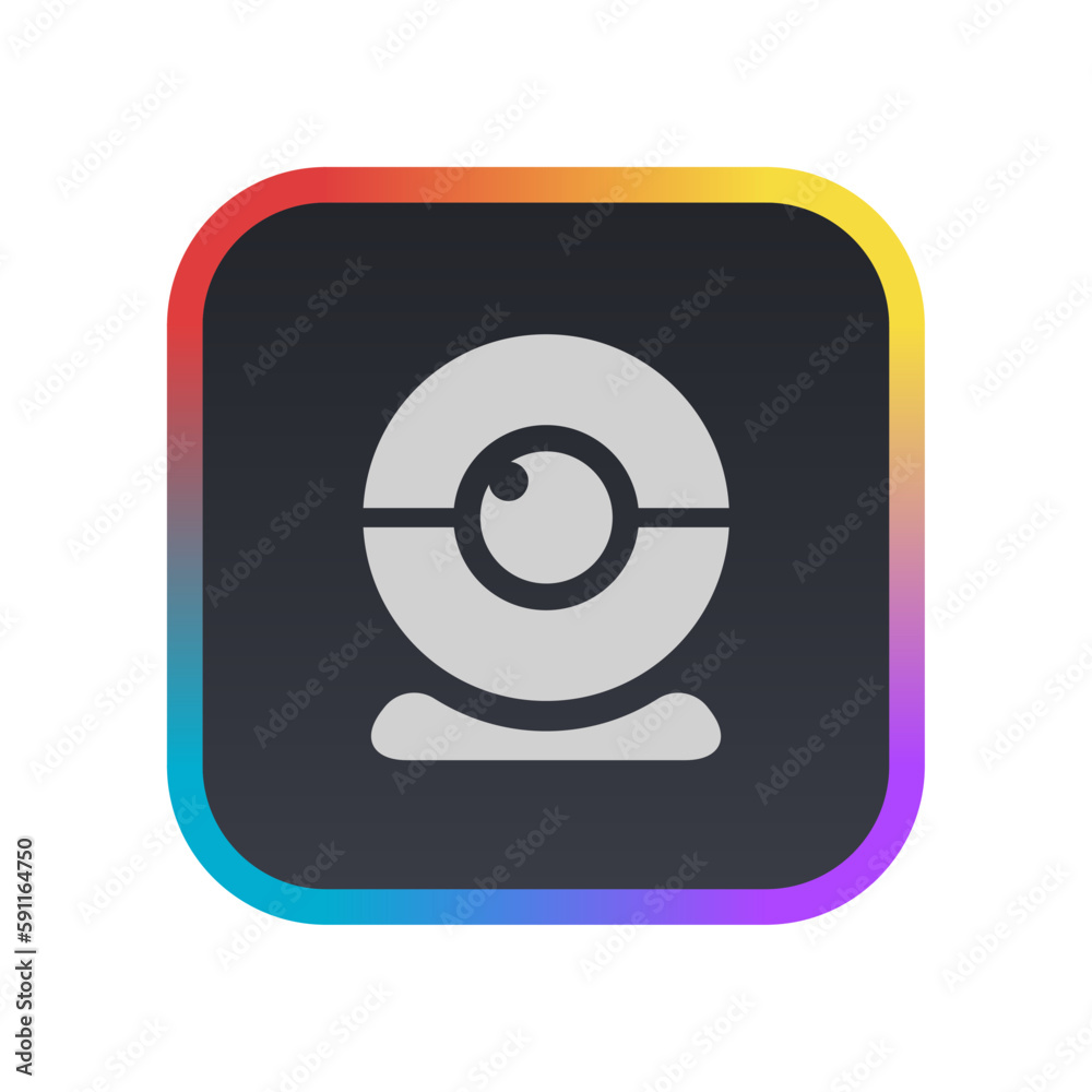 Web Cam - Pictogram (icon) Web Cam - Pictogram (icon)