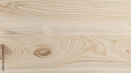 Top view of light wood or plywood texture, Generative AI