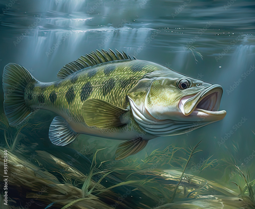 Obraz premium fish in the water