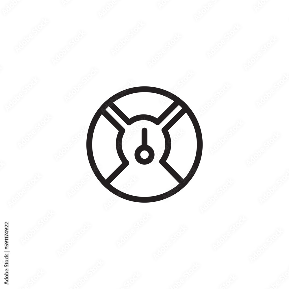 Fast Vehicle Car Outline Icon Fast Vehicle Car Outline Icon
