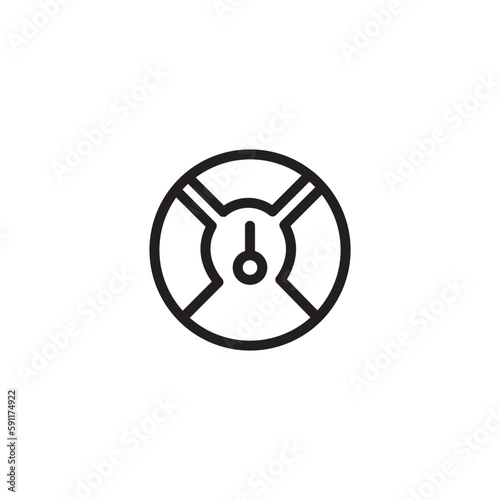 Fast Vehicle Car Outline Icon