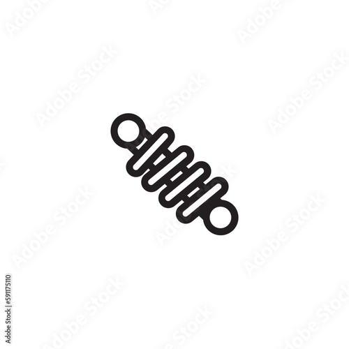 Repair Service Shock Outline Icon