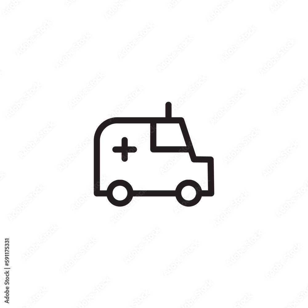 Doctor Medical Service Outline Icon