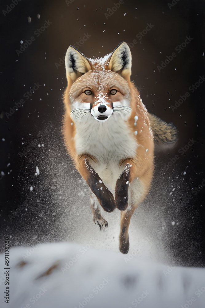 red fox in the snow,fox in the snow,red fox vulpes