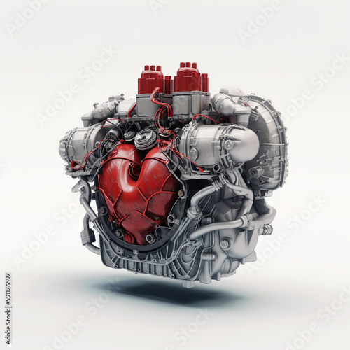 engine powered by heart