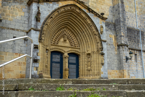 Saint Mary Catholic Church in Gernika-Lumo, Basque Country, Spain. © Pavel
