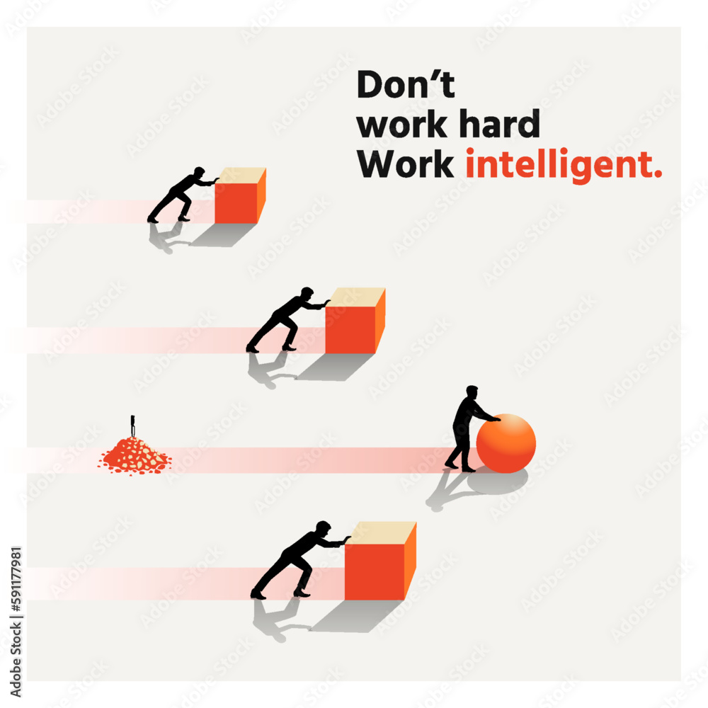 Unleashing the Power of Hard Work and Intelligent Design: Minimal Vector Illustration for New Start, Ideas, and Opportunities Unleashing the Power of Hard Work and Intelligent Design: Minimal Vector Illustration for New Start, Ideas, and Opportunities