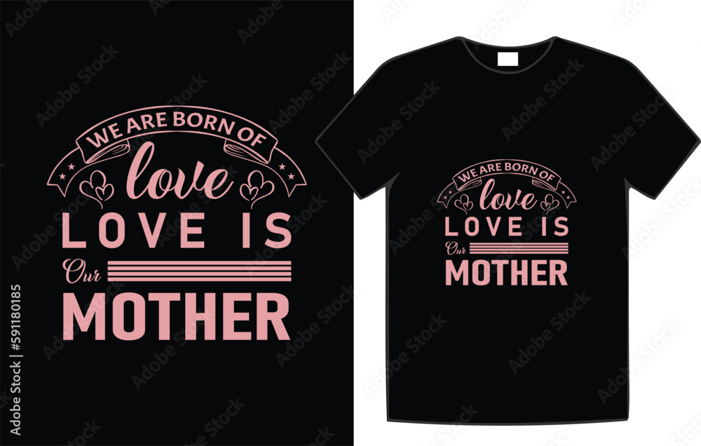 Mother's day t-shirt design