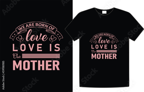 Mother's day t-shirt design