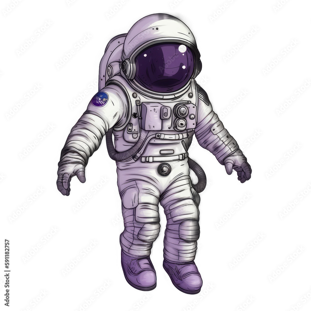 space suit isolated on white space suit isolated on white