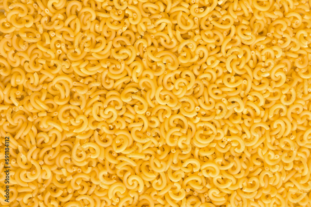 Raw Italian pasta fideua.Pasta for paella and for typical food from Valencia Raw Italian pasta fideua.Pasta for paella and for typical food from Valencia