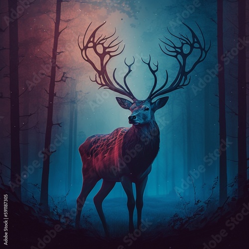 deer in the forest