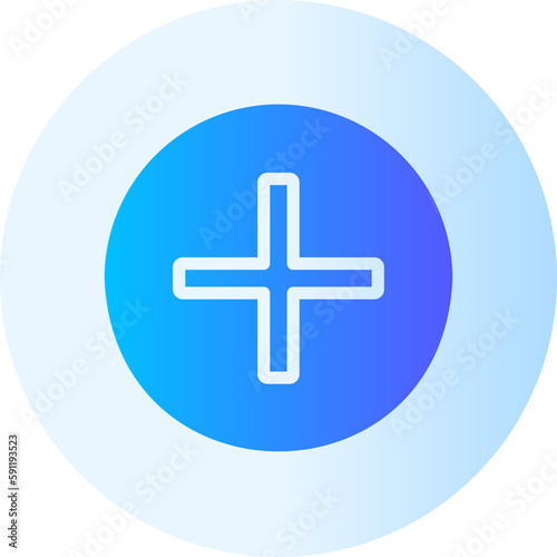 plus gradient icon