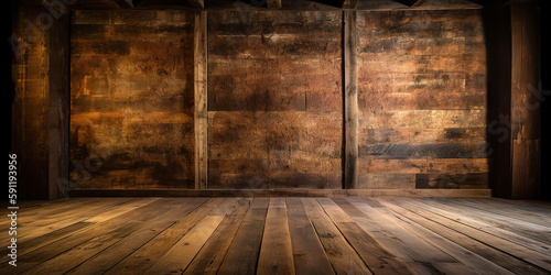 Old wooden ceiling boarding,