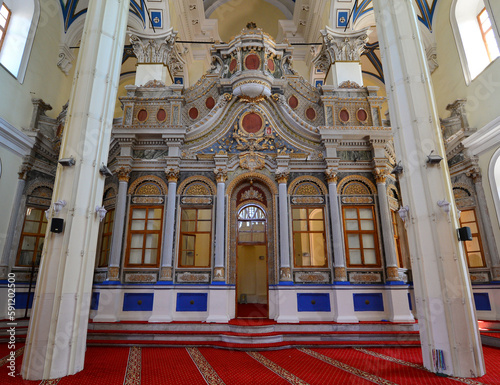 
Cinarli Mosque (Agia Iorgi Church), located in the town of Ayvalık in Turkey, was built in the 19th century. It was converted into a mosque after the proclamation of the Republic. photo