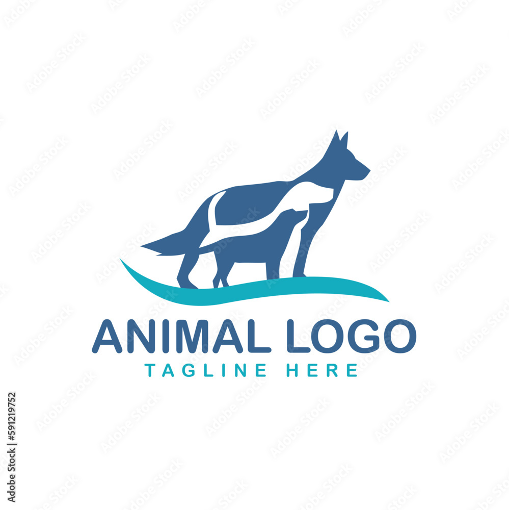 Dog Cat Vector Logo