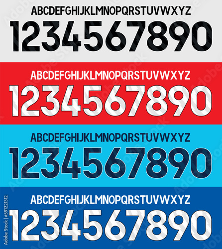 font vector england teams kit sport style font. england football style font 2024. sports style letters and numbers for soccer team