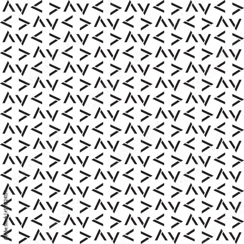 Vector seamless models. Modern stylish texture. Composition from regularly repeating geometrical element. Monochrome, simple. Vector illustrations.