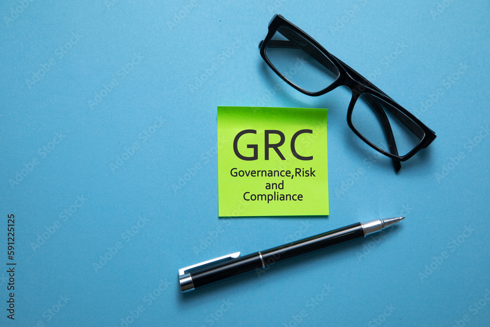 Fototapeta premium GRC-Governance, Risk and Compliance. Business concept