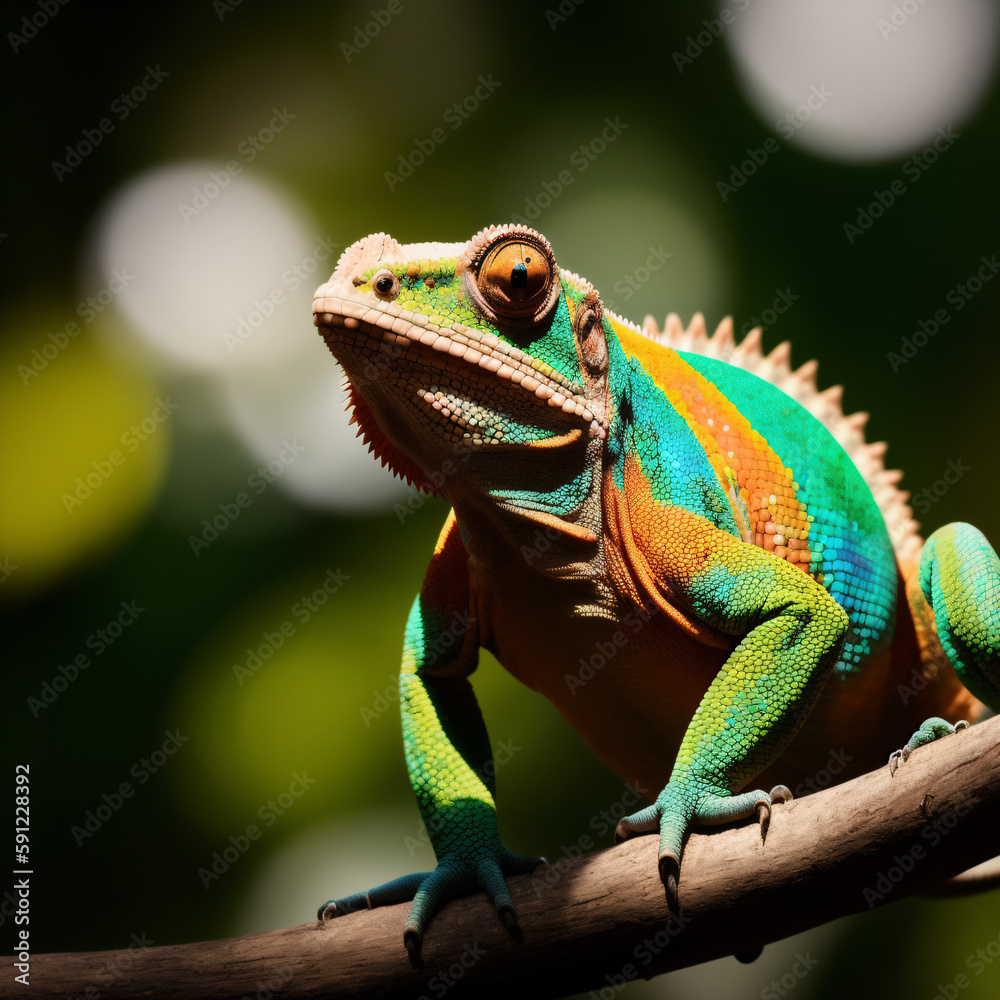 Green lizard Green lizard