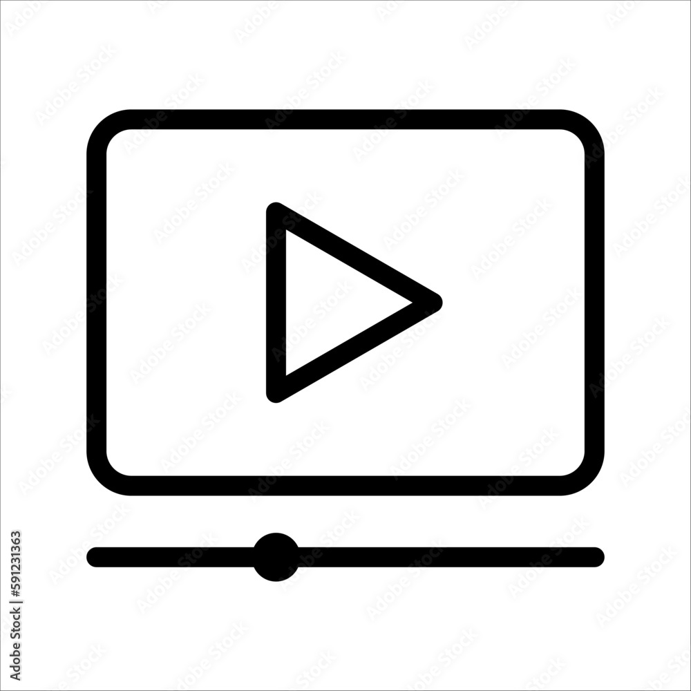 media icon, on white background eps 10. media icon, on white background eps 10.