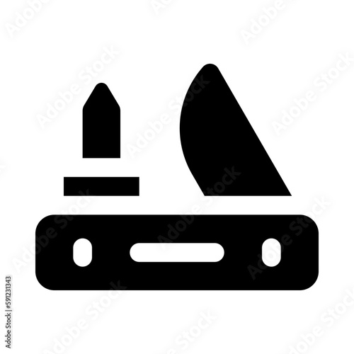 jack knife icon for your website, mobile, presentation, and logo design.