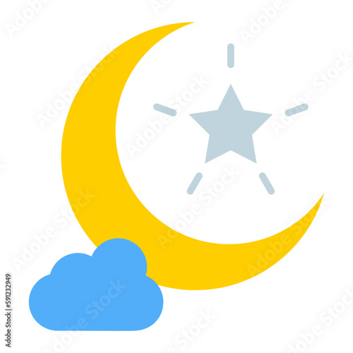 Crescent Moon Icon