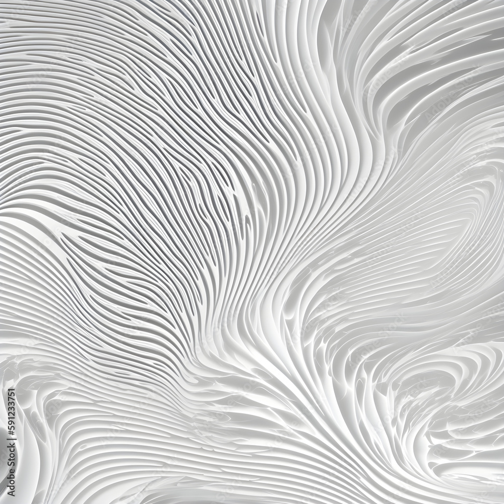 Porcelain fractal wave pattern. Generative AI Porcelain fractal wave pattern. Generative AI