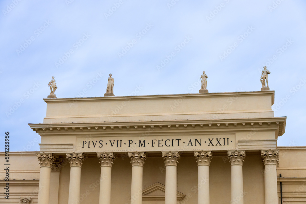 Rooftop inside Vatican City