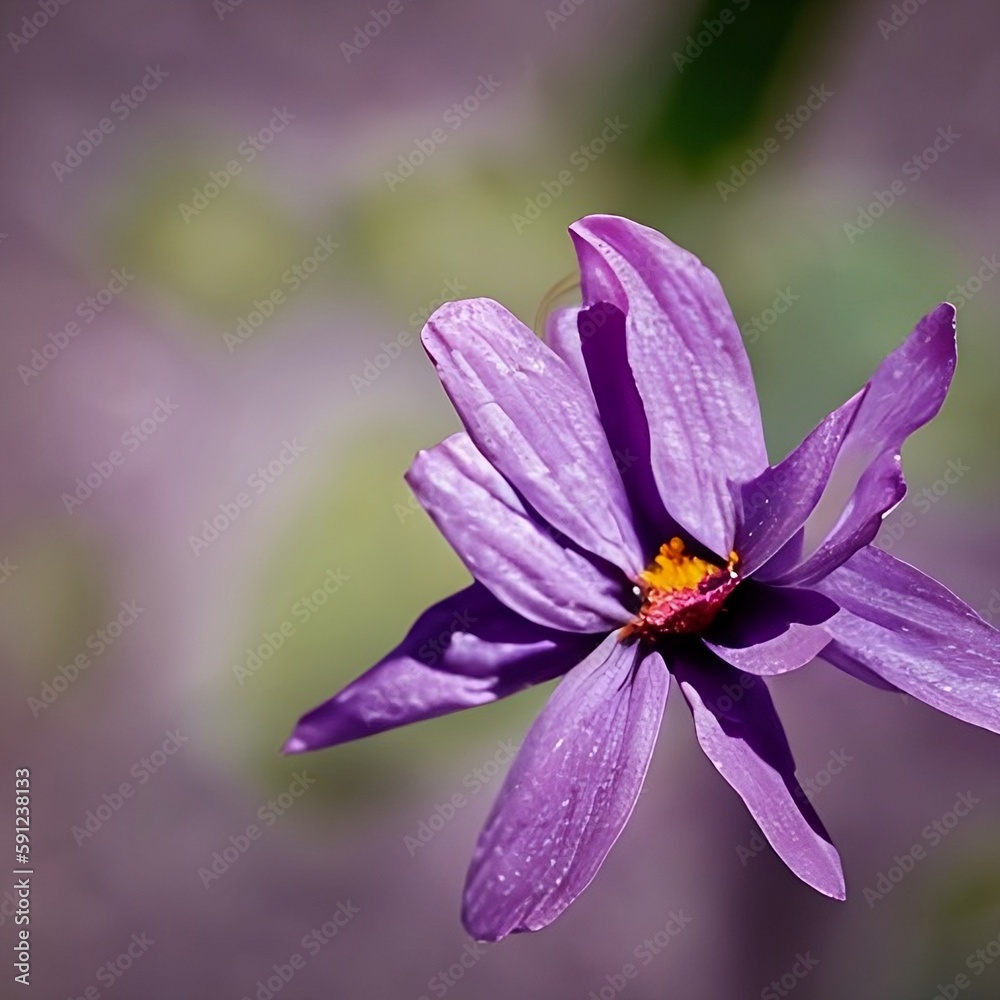 Fototapeta premium Flower. Generative AI.