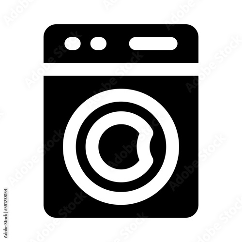 washing machine icon for your website, mobile, presentation, and logo design.