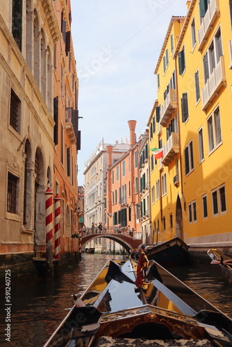 Venice from gondola