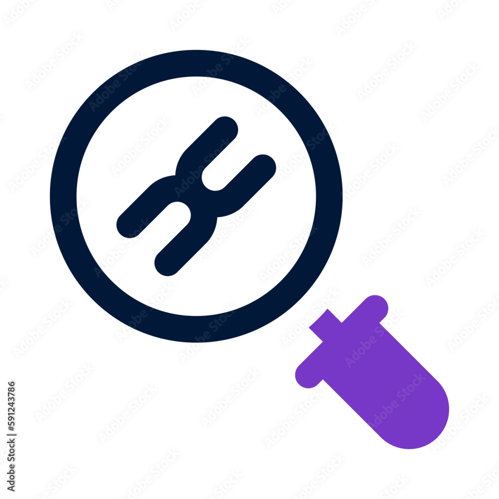 dna icon for your website, mobile, presentation, and logo design.